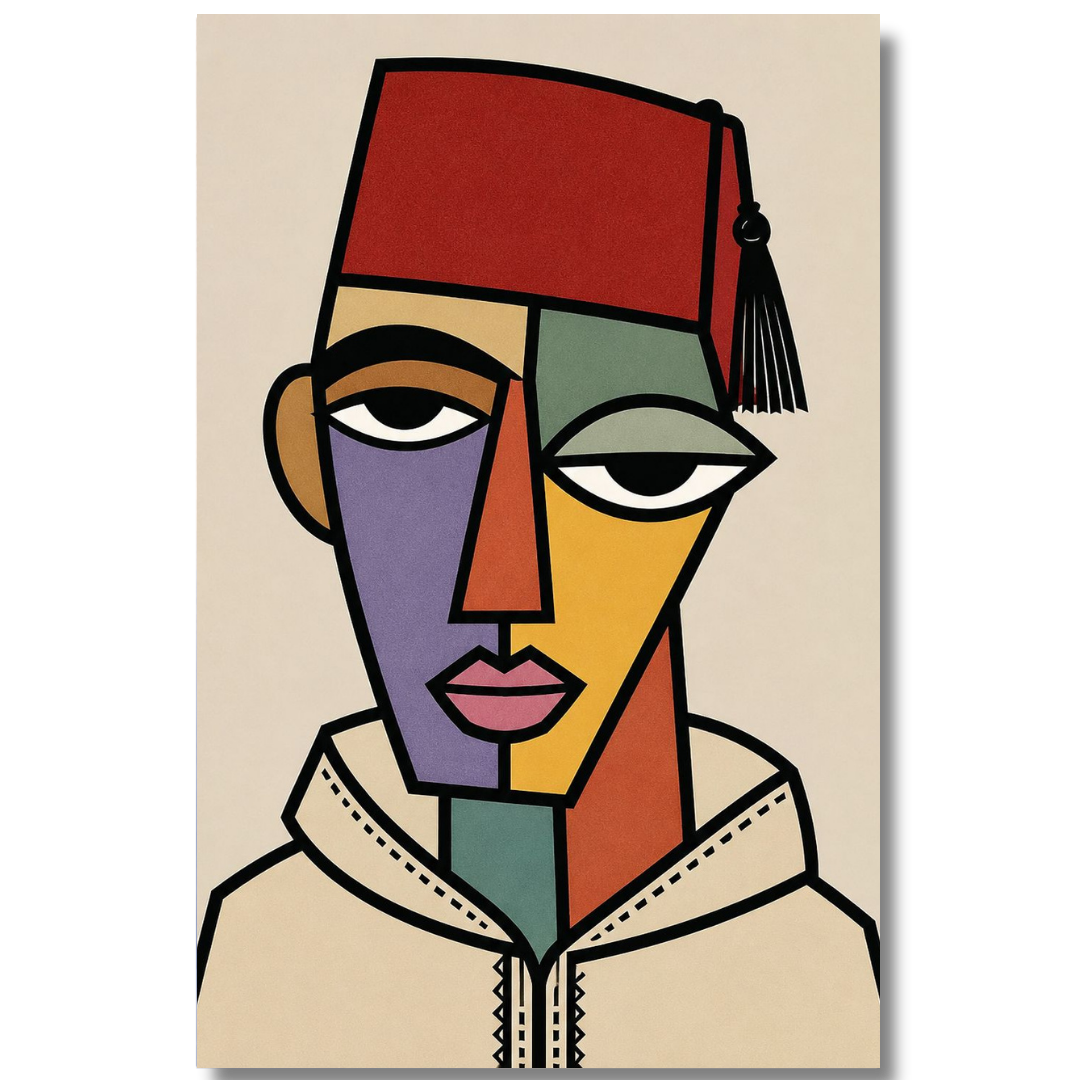 Tableau décoratif -Visage de Caractère