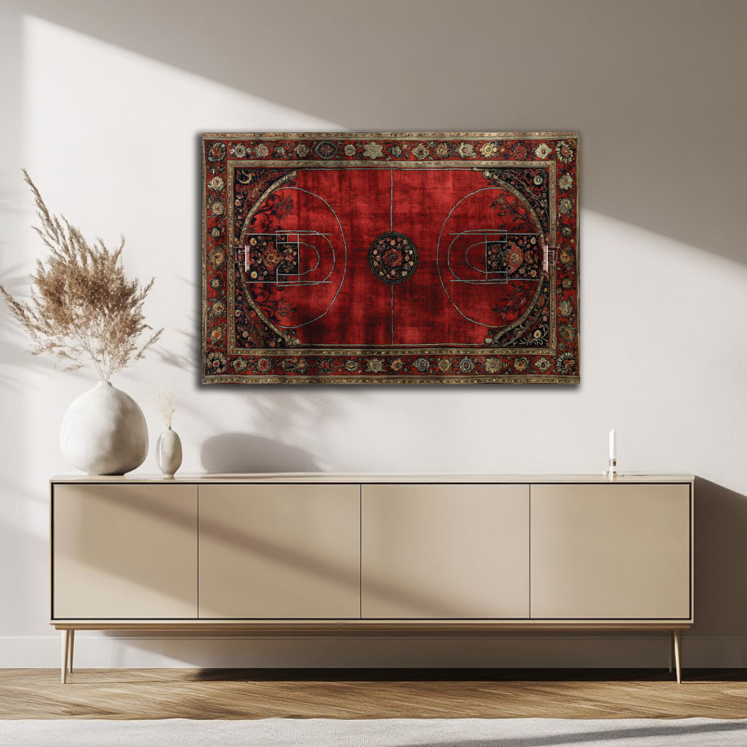 Decorative painting - Imperial Red Carpet