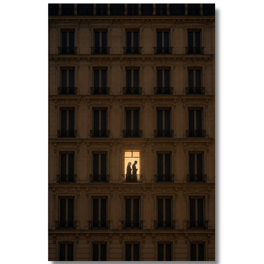 Tableau décoratif -Seuls au Monde