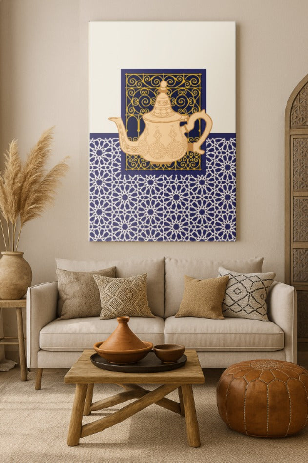 Tableau décoratif - Théière marocaine