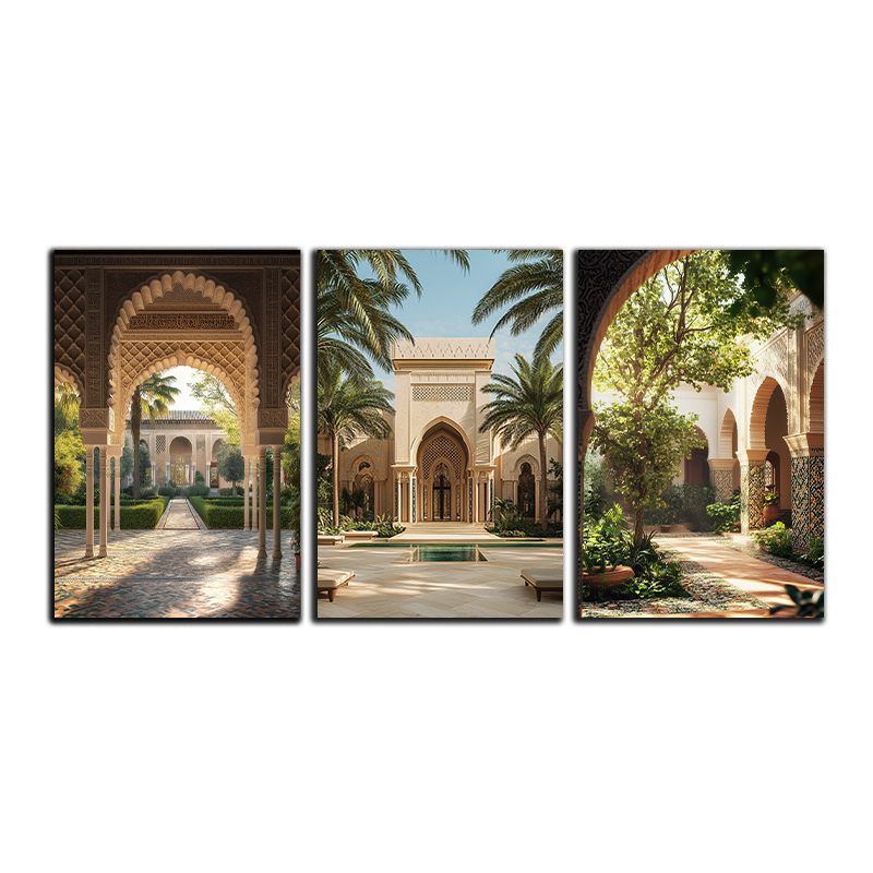 Tableaux décoratifs Pack -Oasis Andalouse