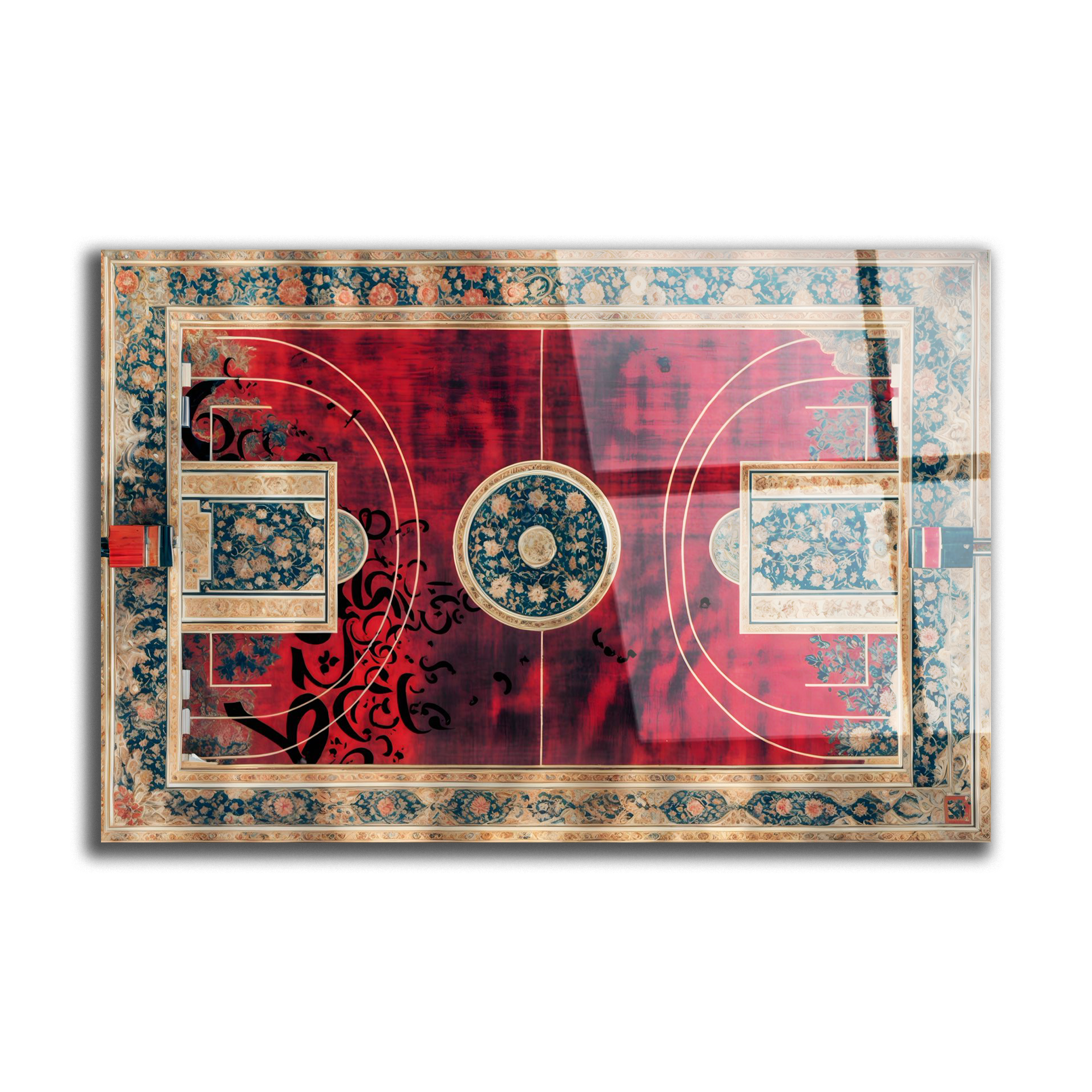 Decorative painting - Imperial Red Carpet