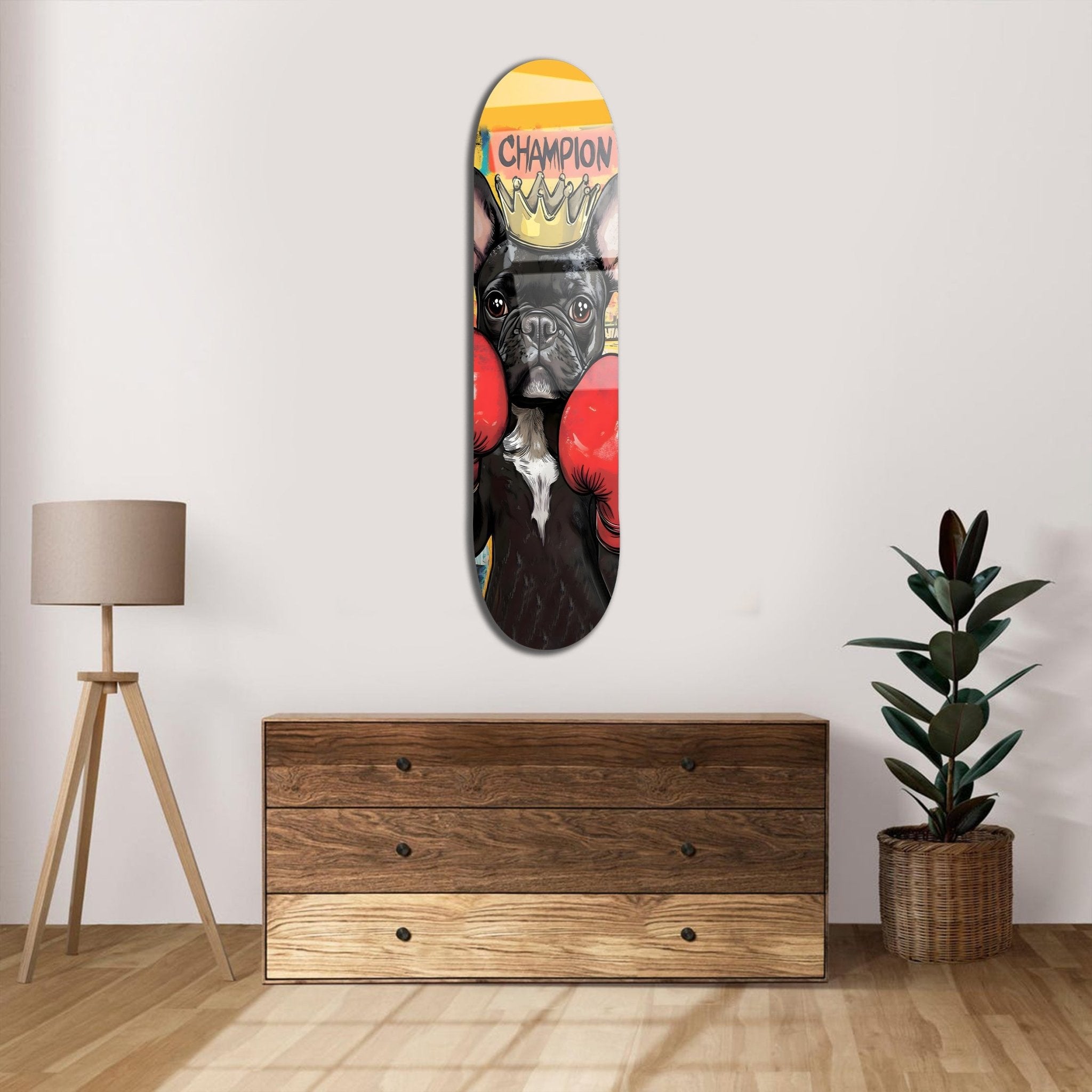 Champion Bulldog - Skateboard Plexiglass - kolors brand