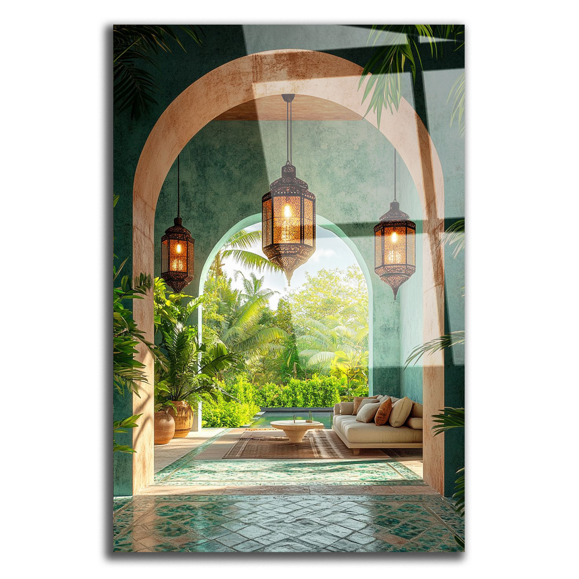 Decorative painting - Andalusian charm