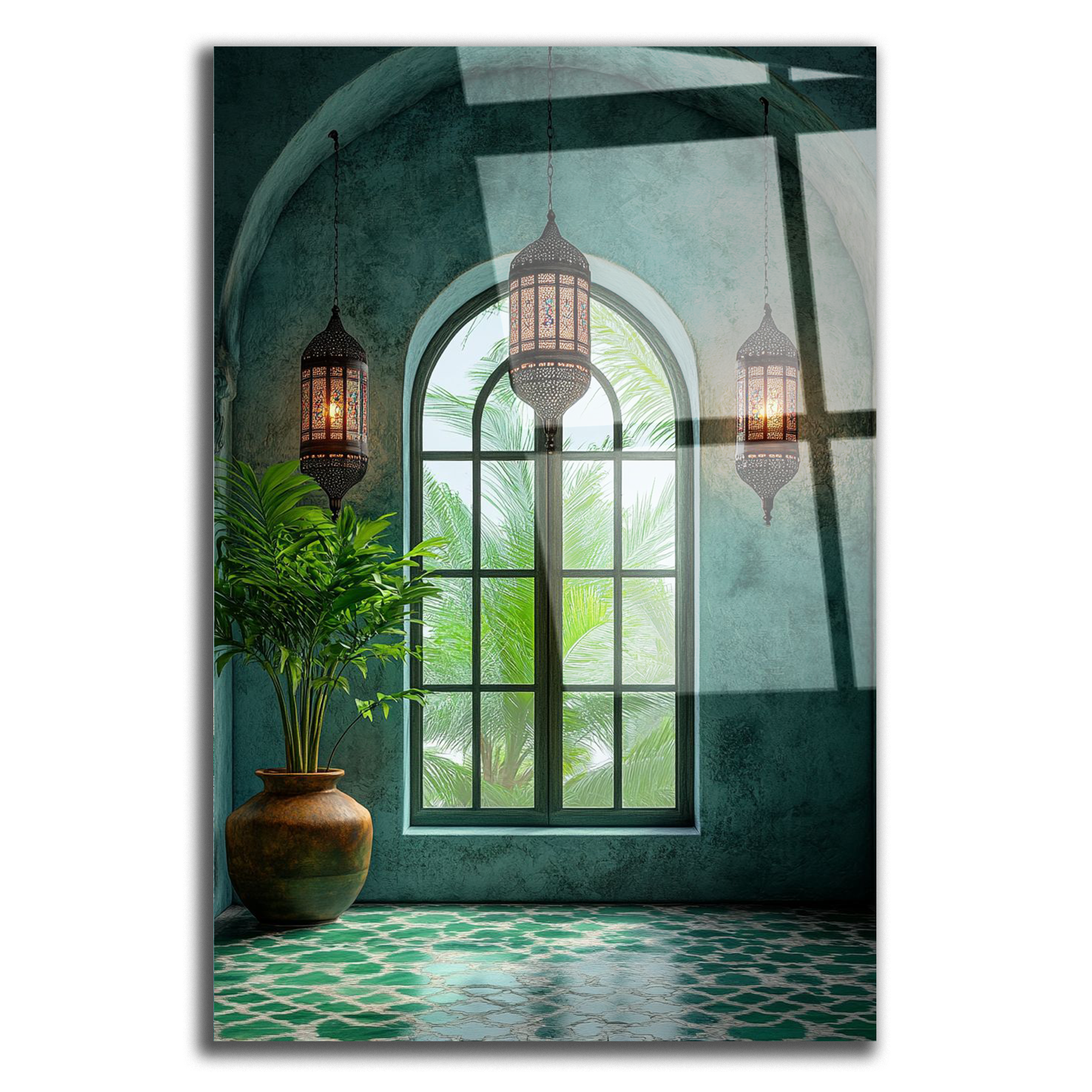 Decorative painting - Riad and Reflections
