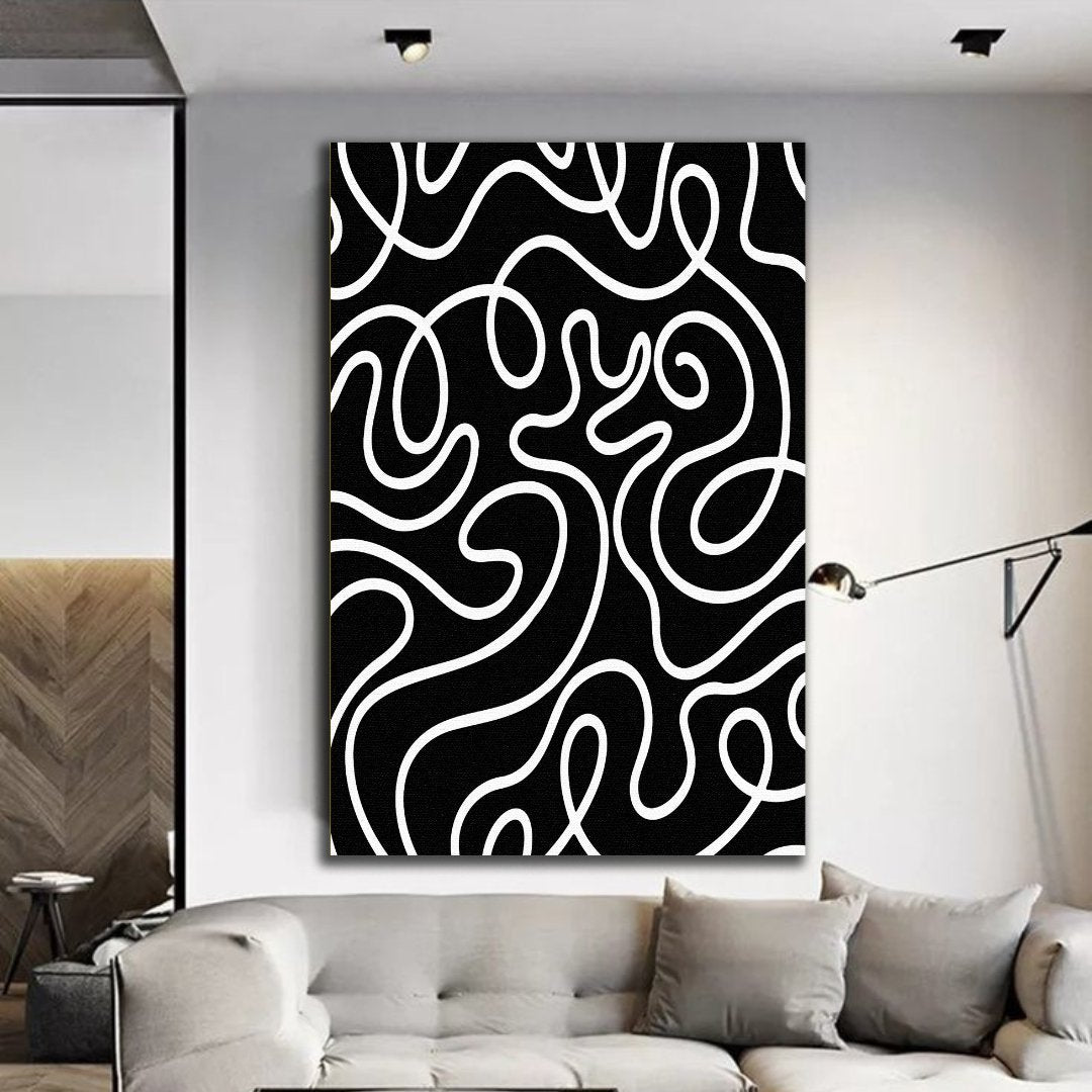 Tableau décoratif - Danse des Lignes - kolors brand