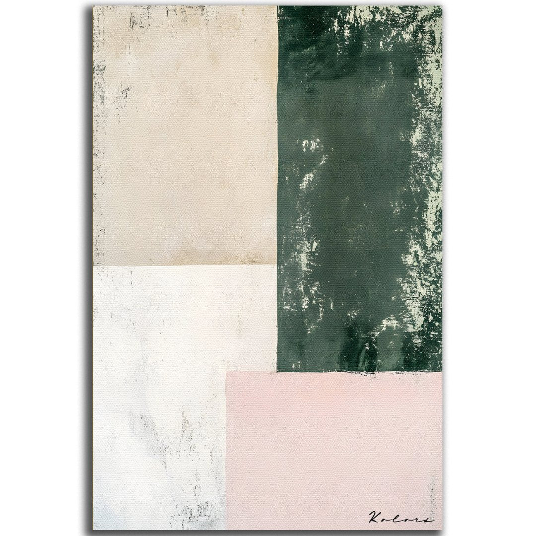 Tableau décoratif - Formes en vert - kolors brand