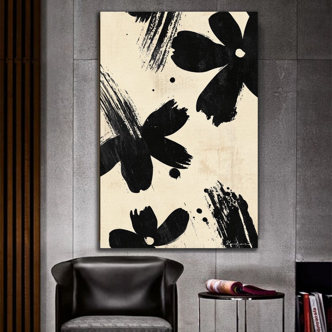 Tableau décoratif - Pétales dans l'Ombre - kolors brand