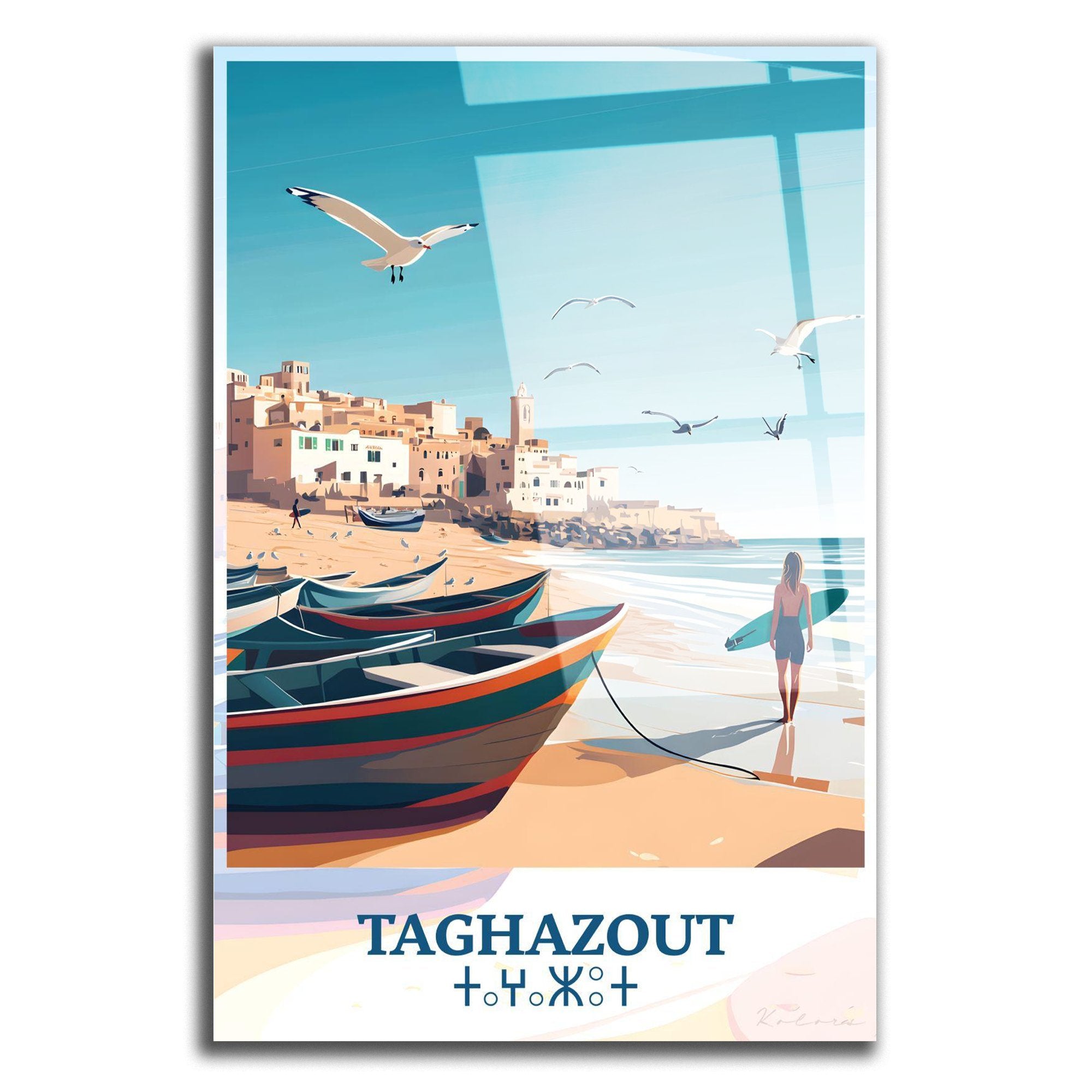 Tableau décoratif - Taghazout - kolors brand