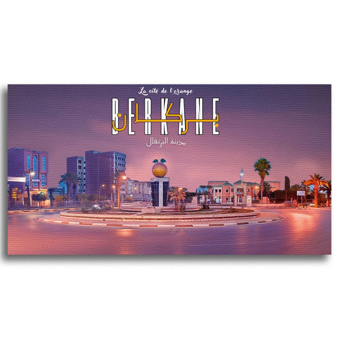 Decorative painting - City of Agadir