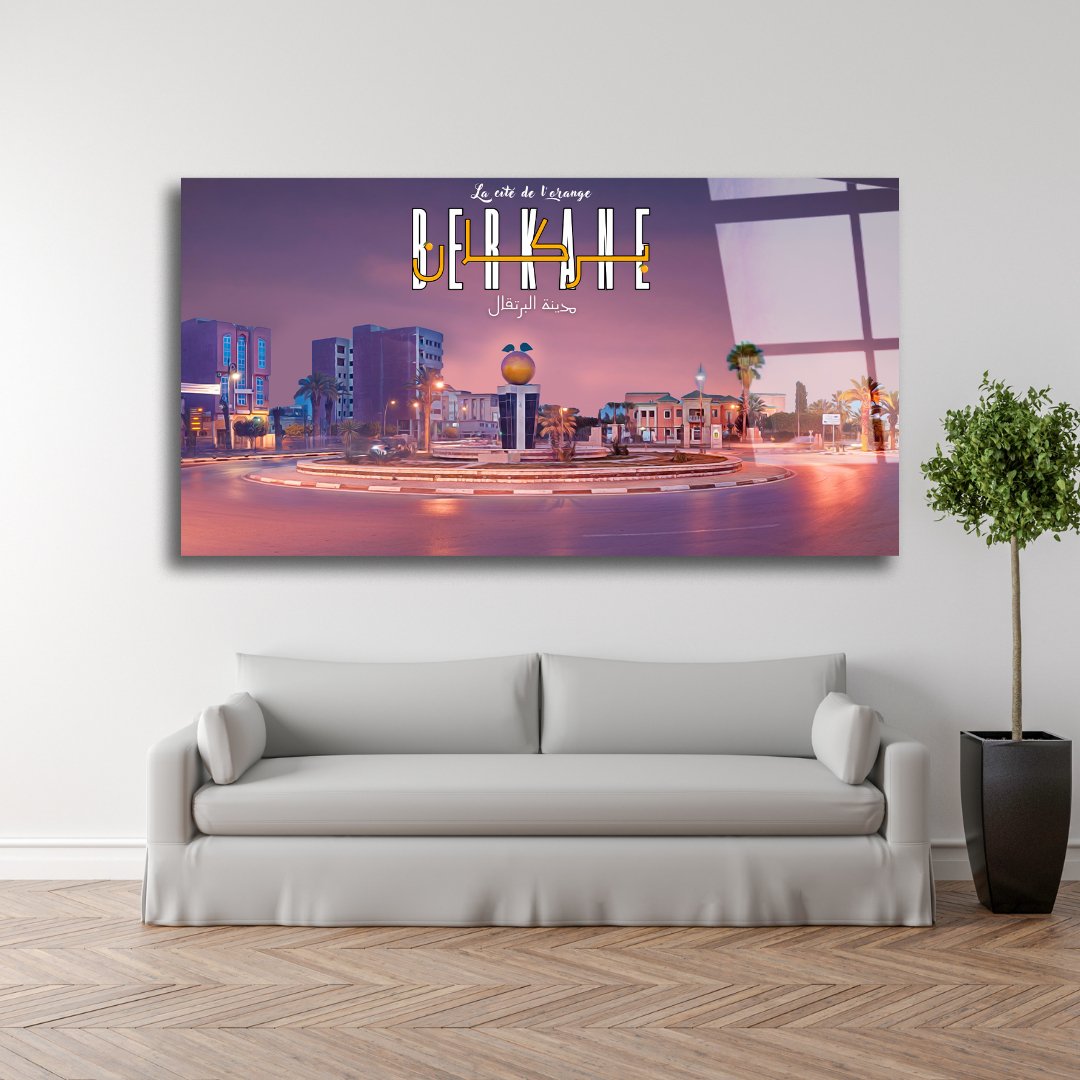 Decorative painting - City of Agadir