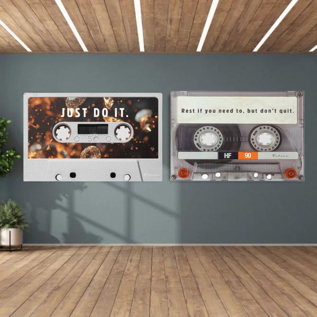 Tableaux décoratifs Pack - Don't quit Duo - kolors brand