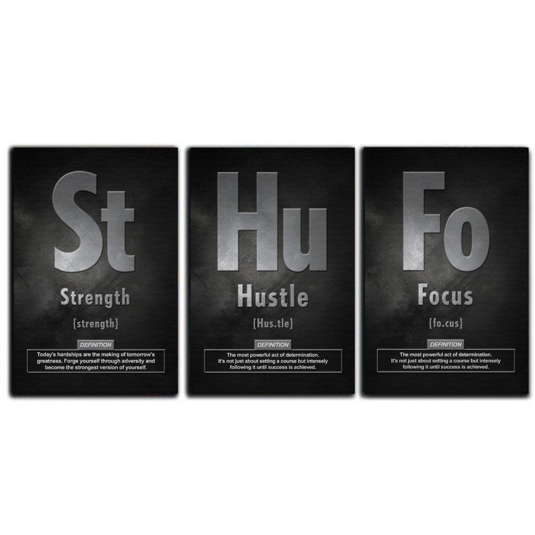 Tableaux décoratifs Pack - Éléments de réussite - kolors brand