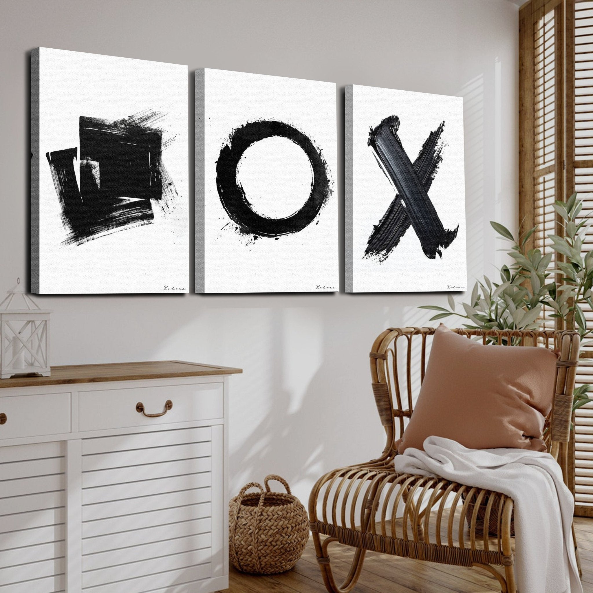 Tableaux décoratifs Pack - Jeux Abstraits - kolors brand