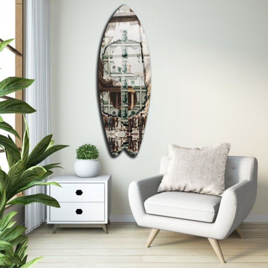 Ville de Rêves - Planche Surf Plexiglass - kolors brand