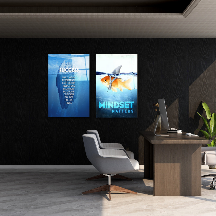 Tableaux décoratifs Pack - Règles du succès Duo