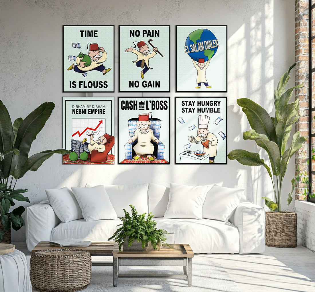 Decorative paintings Pack - MOROCOLY