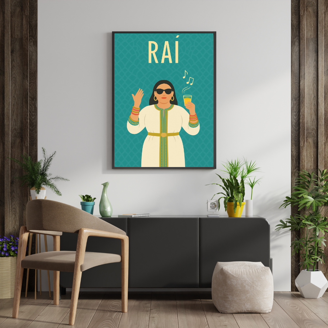 Decorative painting - The King of the Bazaar