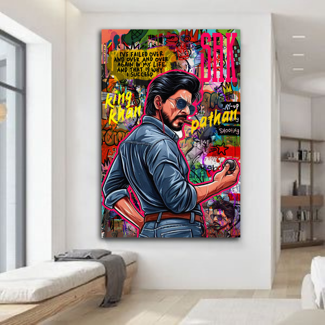 Shah Rukh Khan Pop Art