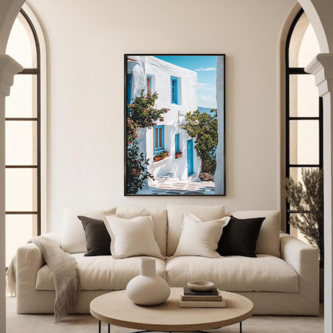 Tableau décoratif -Fenêtres sur la Mer