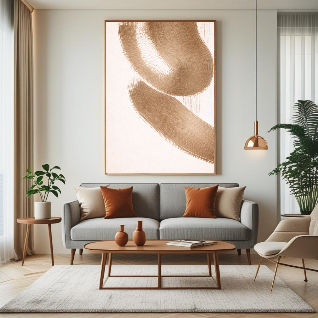 Decorative painting - Cool Blue