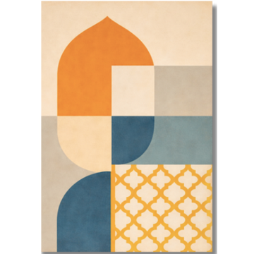Decorative painting - The guerrab