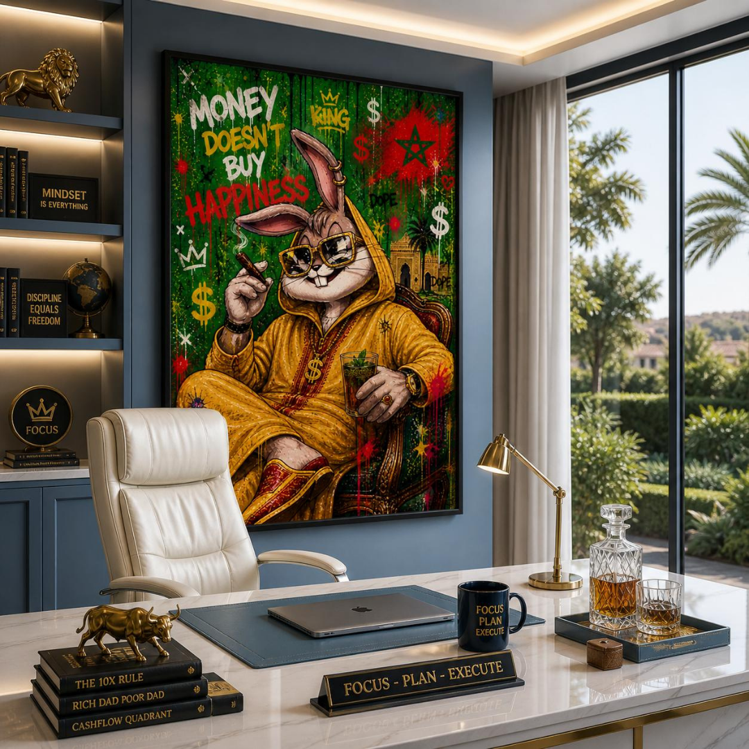 Decorative painting - Twin center pop art