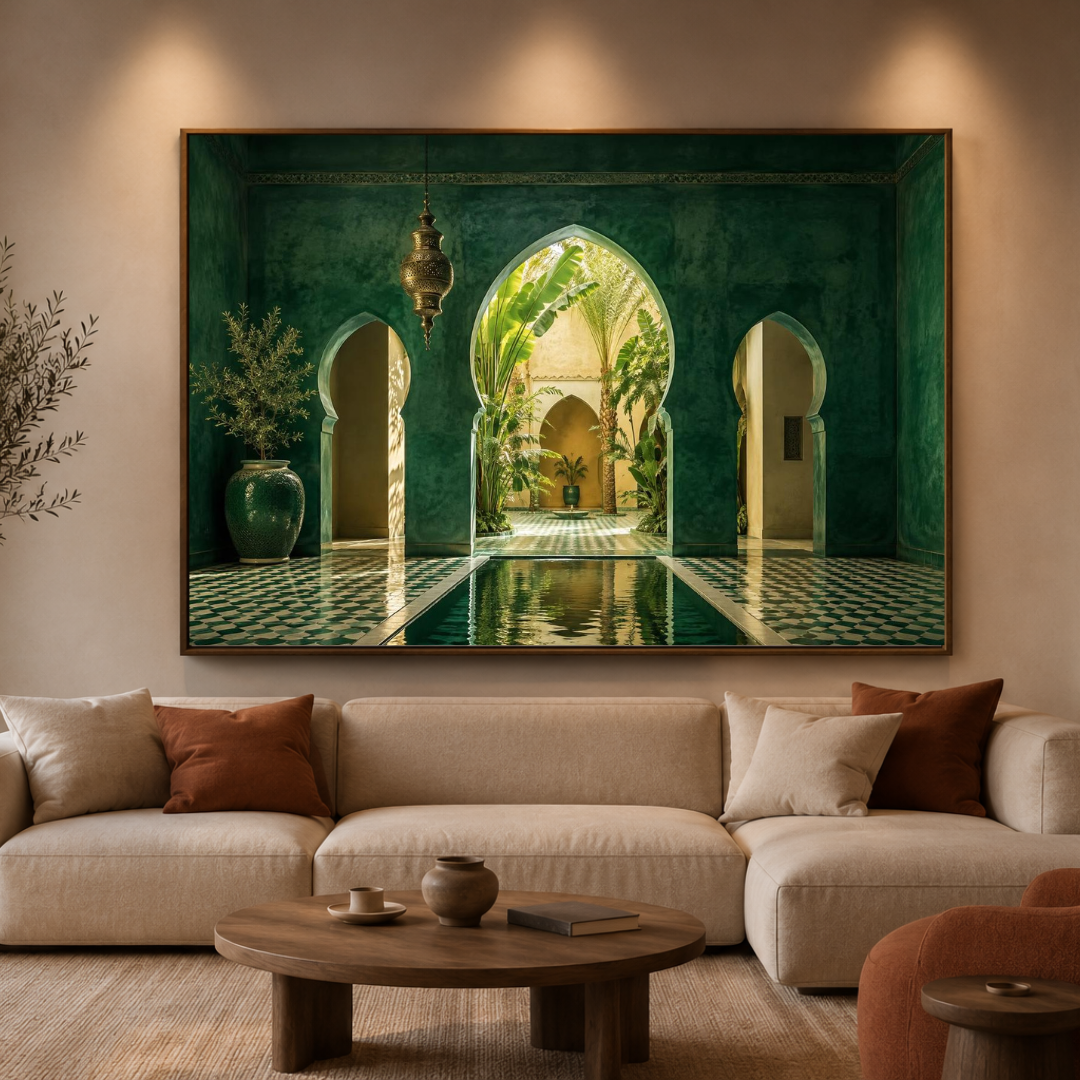 Decorative painting - The King of the Bazaar