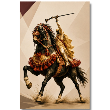 Decorative painting - The King of the Bazaar