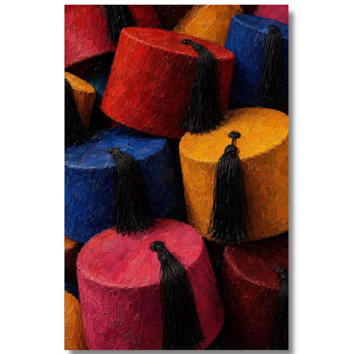 Decorative painting - The King of the Bazaar