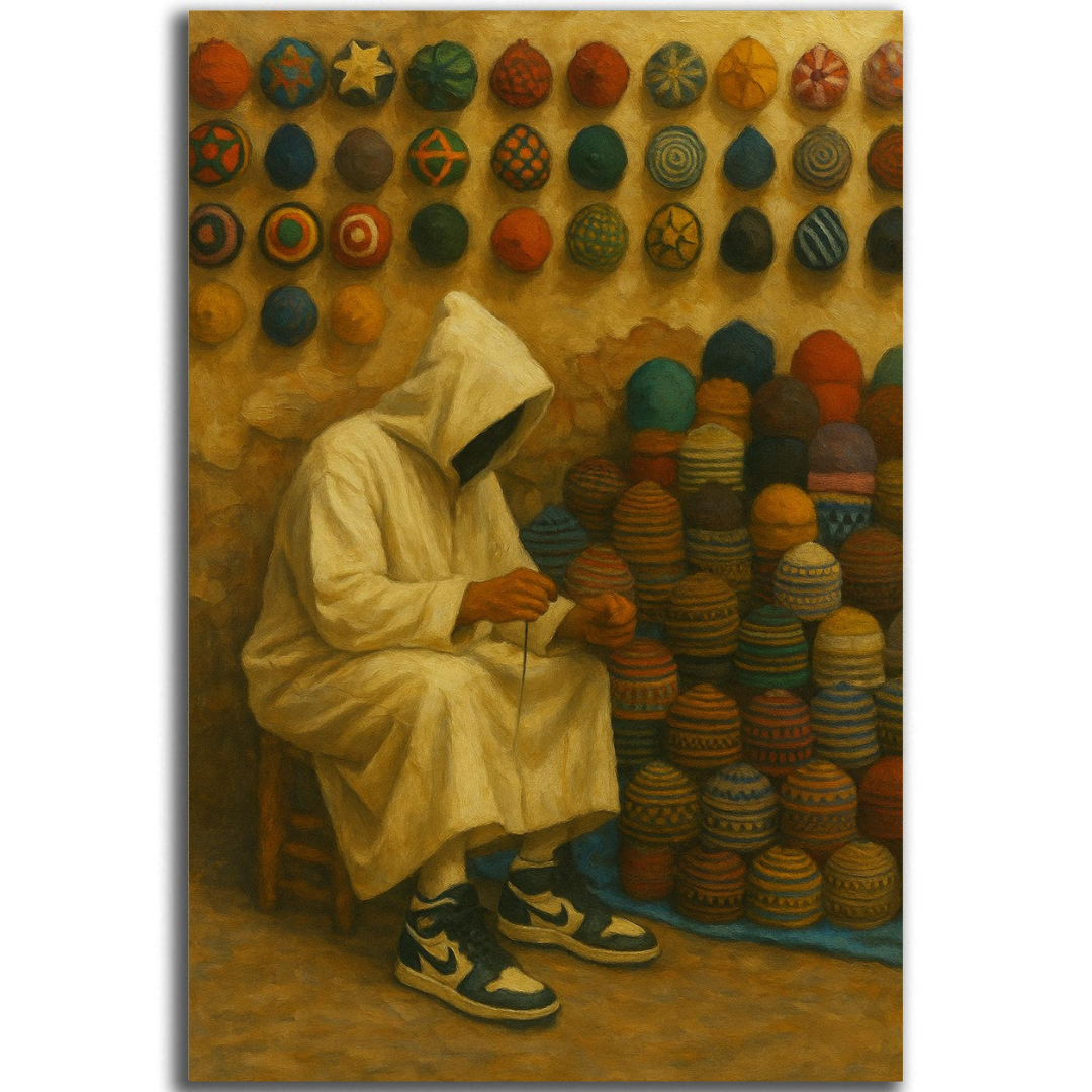 Tableau décoratif -Médina sneakers