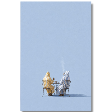 Tableau décoratif -Le Thé à l'Azur