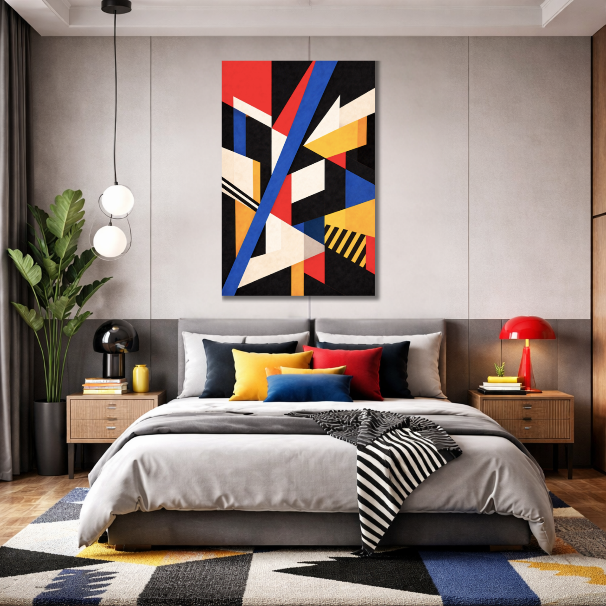 Decorative painting - Cool Blue