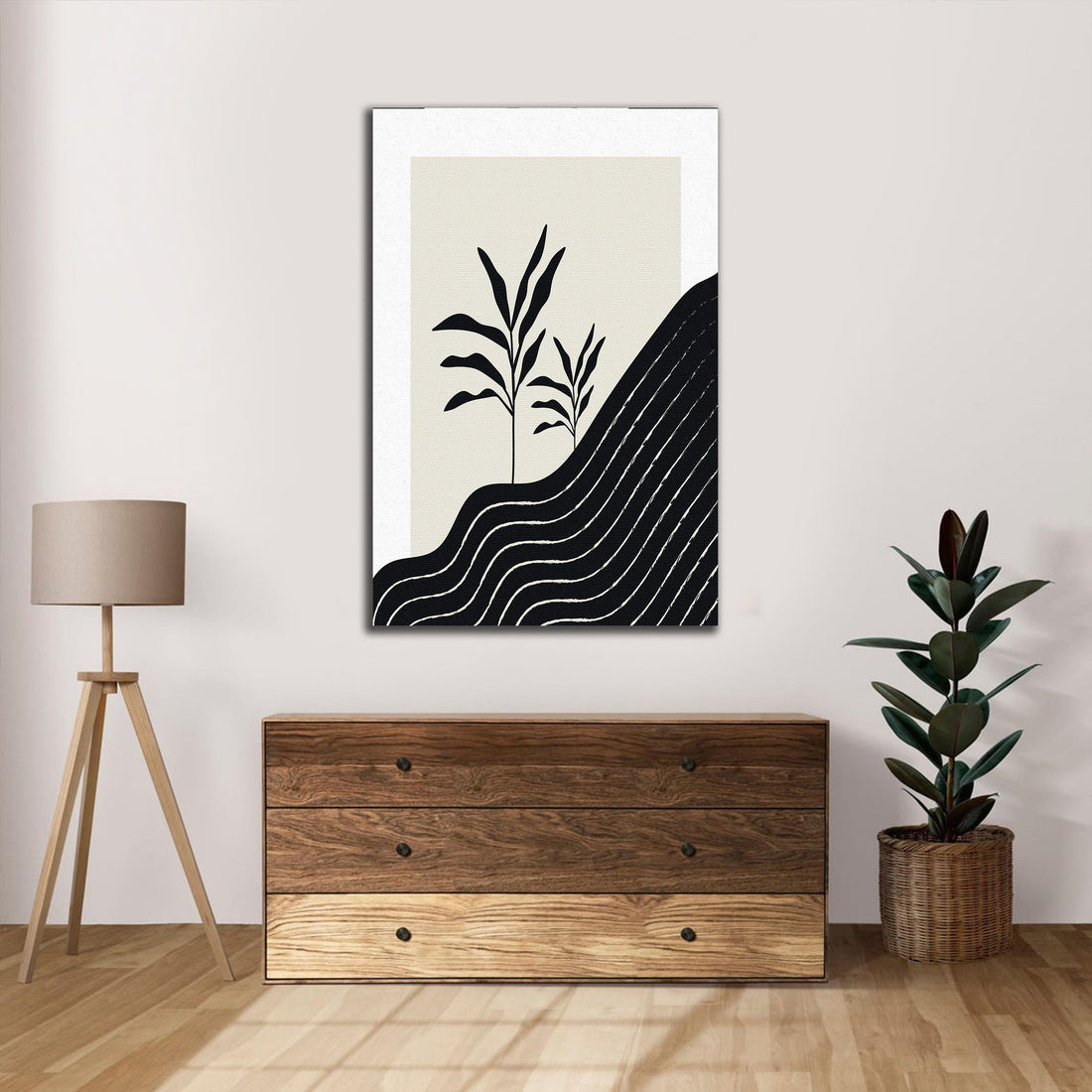 Decorative painting - Spherical symmetry