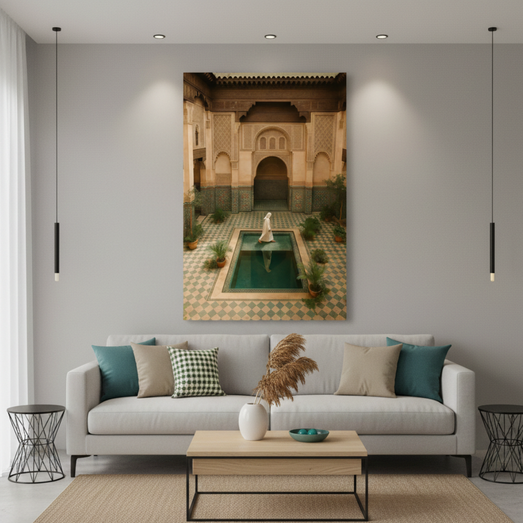 Decorative painting - The King of the Bazaar