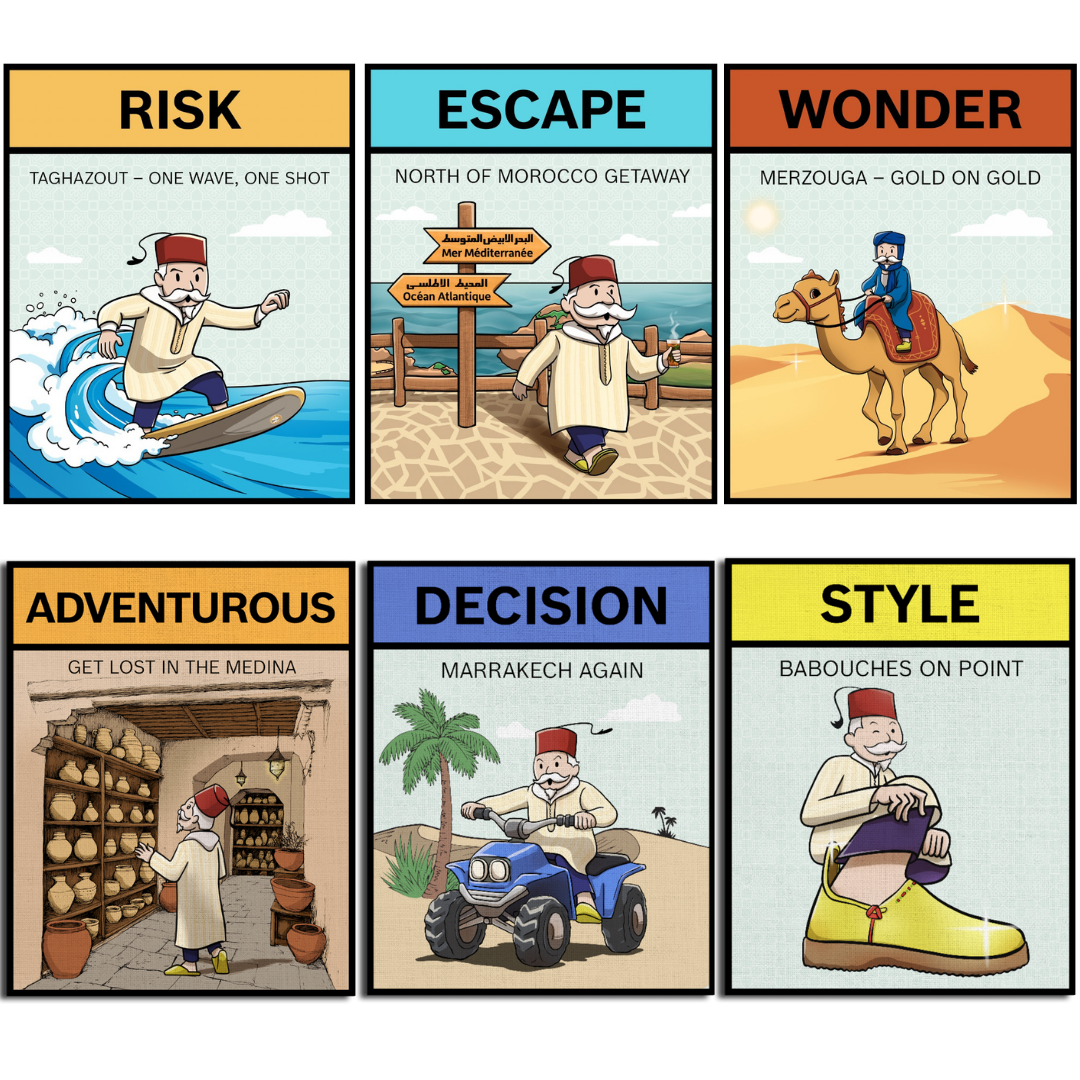 Tableaux décoratifs Pack - MOROCCO TIME MOROCOLY