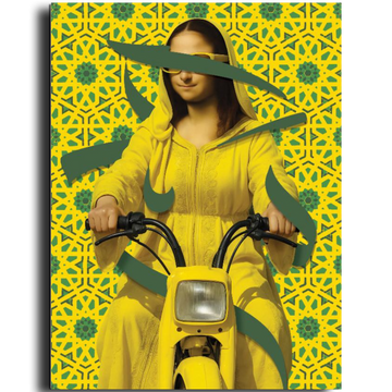 Tableau décoratif - Mona à Marrakech Pop Art