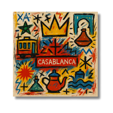 Decorative painting - The guerrab