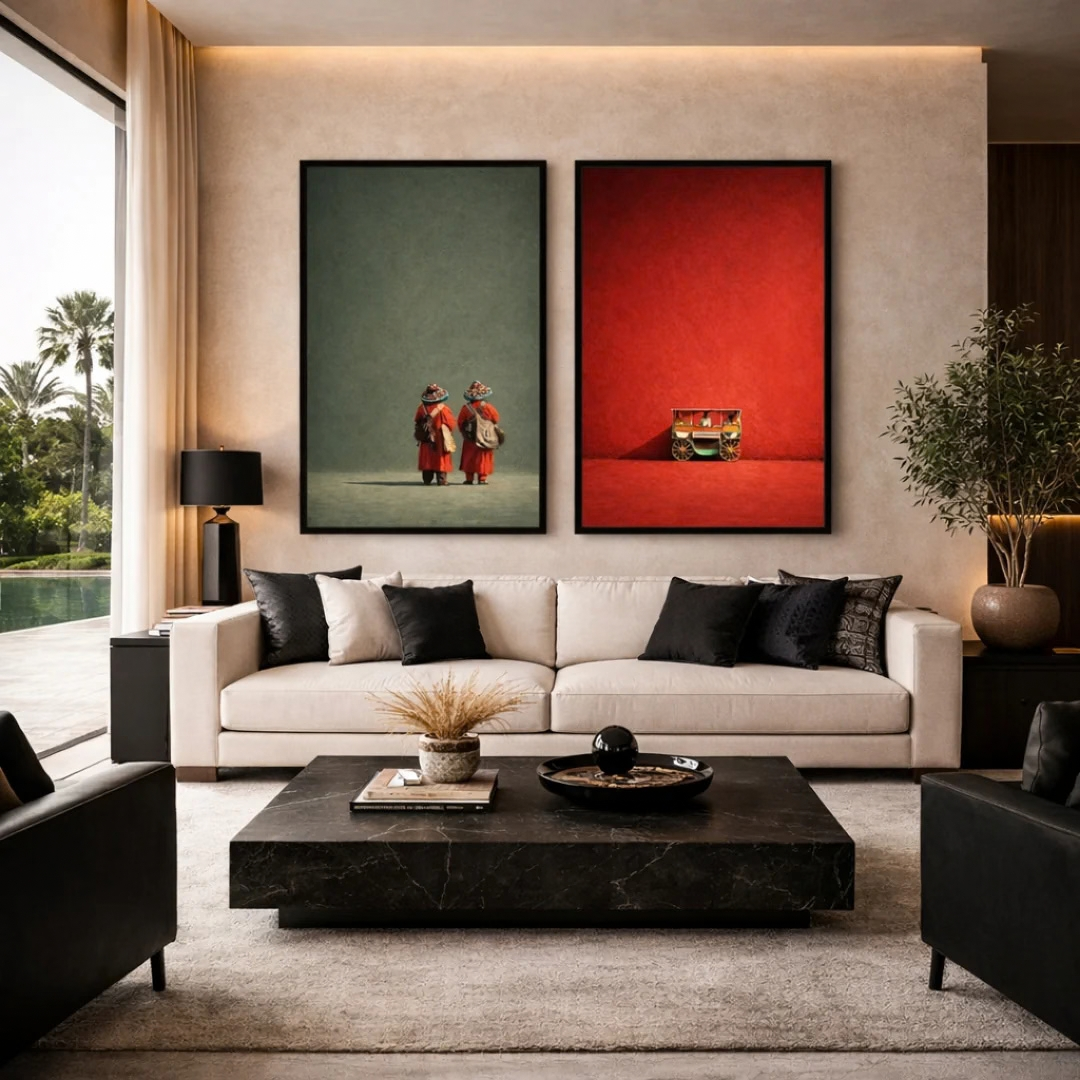 Decorative Paintings Pack - King Van x Queen Mona