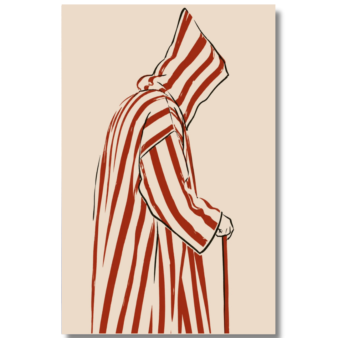 Tableau décoratif -L'Homme Rayé