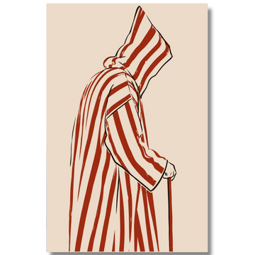Tableau décoratif -L'Homme Rayé