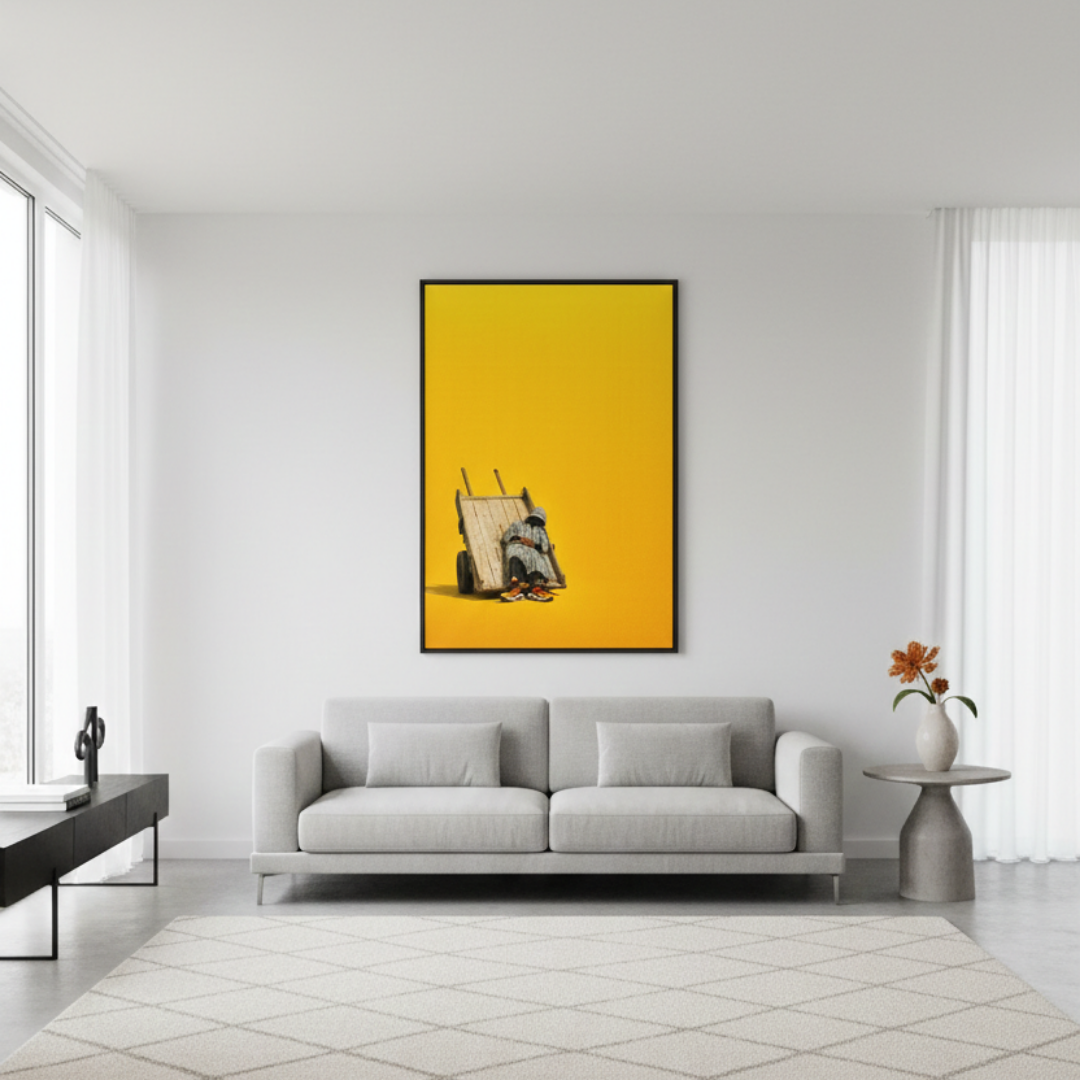 Tableau décoratif -Le Repos du Marchand