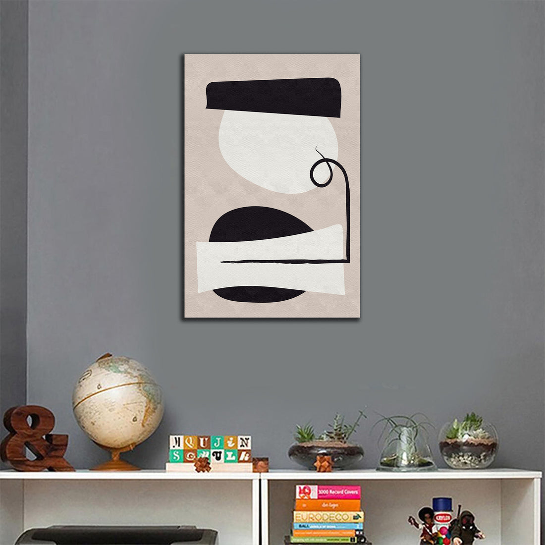 Decorative painting - Spherical symmetry