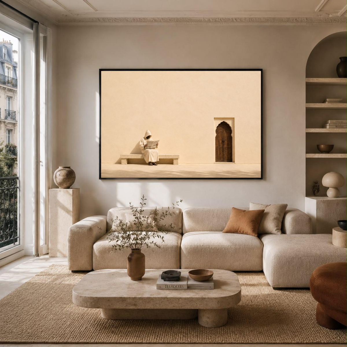 Decorative painting - The King of the Bazaar