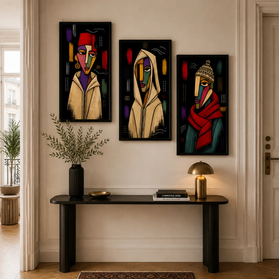 Tableaux décoratifs Pack - Picasa Black Trio
