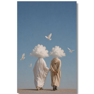 Tableau décoratif -Promenade Nuageuse