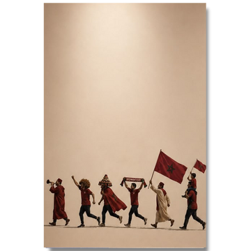 Tableau décoratif -Le Cortège des Lions