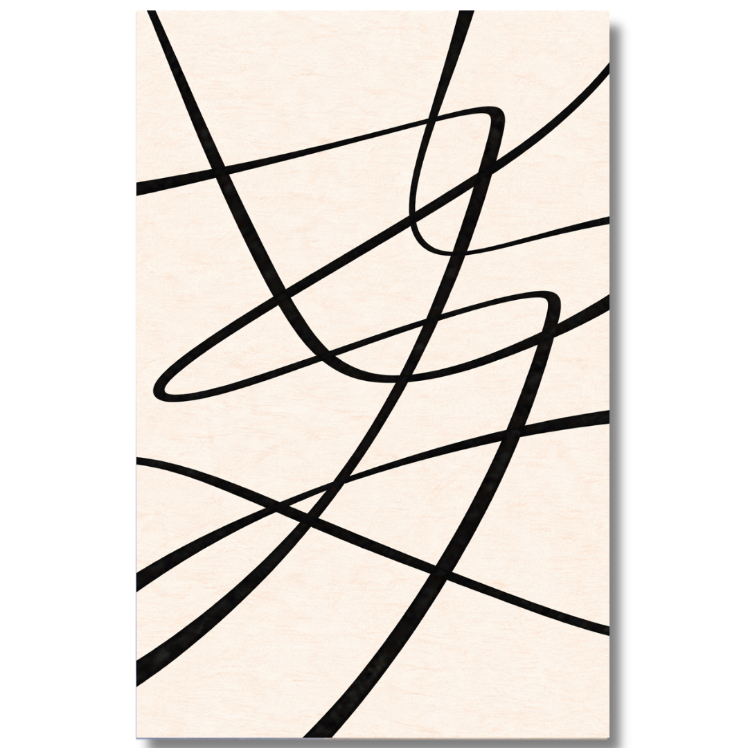 Tableau décoratif -Lignes Continues