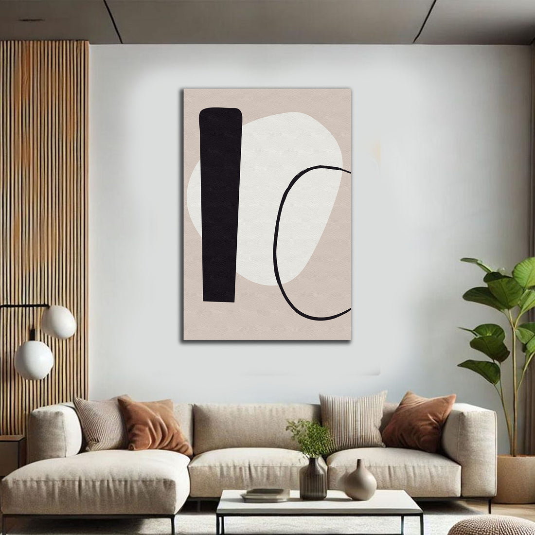 Decorative painting - Spherical symmetry