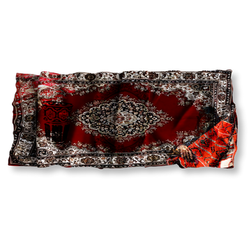 Moroccan Rug - Crumpled Painting